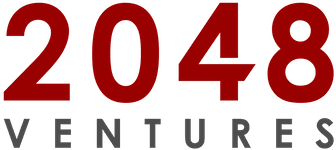 2048 ventures' logo is in red lettering.