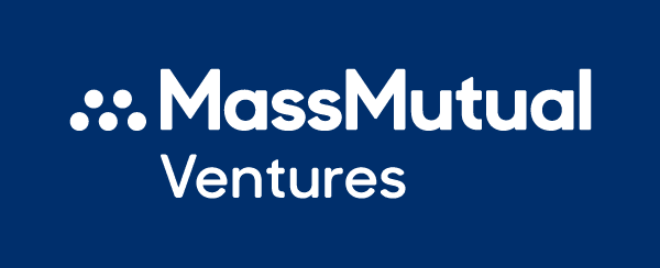 Massmutual Ventures' logo displayed on blue background.